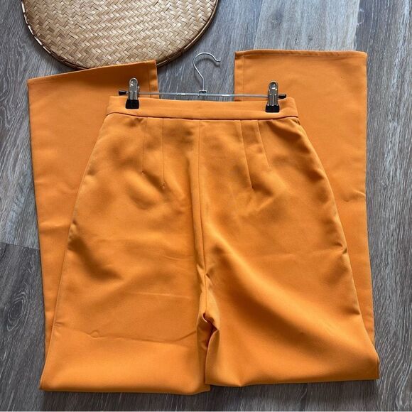 KEEPSAKE the label orange high rise trouser‎ pants urban outfitters women’s 4 - Picture 4 of 9
